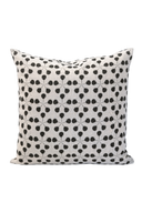 Horseshoe Crab Pillow - White and Black - Design No. Five