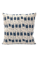 Mermaid's Purse Pillow - Navy - Design No. Five