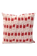 Mermaid's Purse Pillow - Nantucket Red - Design No. Five