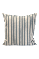 Painterly Stripe Pillow - Grey - Design No. Five