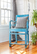 Painterly Stripe Pillow - Design No. Five