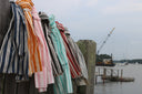 Painterly Stripe Fabric - Design No. Five